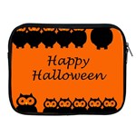 Happy Halloween - owls Apple iPad 2/3/4 Zipper Cases Front