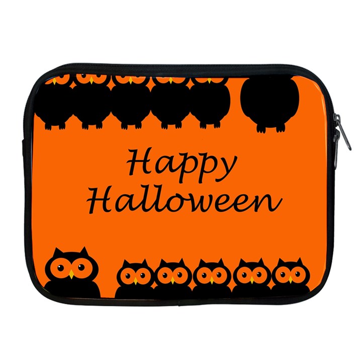 Happy Halloween - owls Apple iPad 2/3/4 Zipper Cases