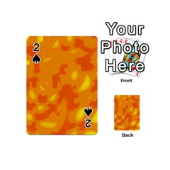 Orange Decor Playing Cards 54 (mini) 