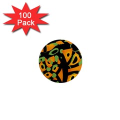 Abstract Animal Print 1  Mini Magnets (100 Pack)  by Valentinaart