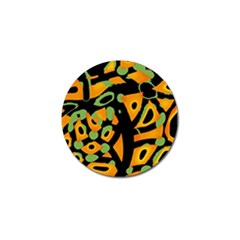 Abstract Animal Print Golf Ball Marker (10 Pack) by Valentinaart