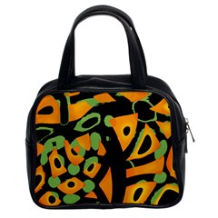 Abstract Animal Print Classic Handbags (2 Sides) by Valentinaart