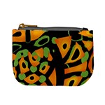 Abstract animal print Mini Coin Purses Front