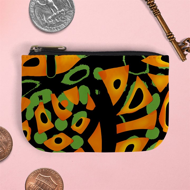 Abstract animal print Mini Coin Purses