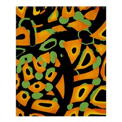 Abstract Animal Print Shower Curtain 60  X 72  (medium)  by Valentinaart