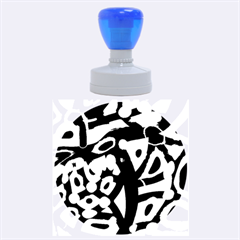 Abstract Animal Print Rubber Round Stamps (large) by Valentinaart