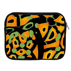 Abstract Animal Print Apple Ipad 2/3/4 Zipper Cases by Valentinaart