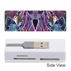 Sly Dog Modern Grunge Style Blue Pink Violet Memory Card Reader (stick)  by EDDArt