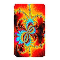 Crazy Mandelbrot Fractal Red Yellow Turquoise Memory Card Reader by EDDArt