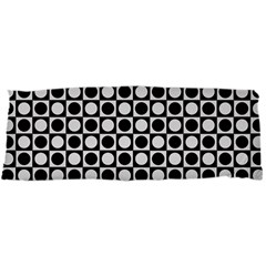 Modern Dots In Squares Mosaic Black White Samsung Galaxy Tab 7  P1000 Hardshell Case  by EDDArt