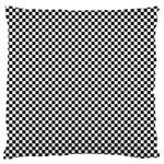 Sports Racing Chess Squares Black White Standard Flano Cushion Case (Two Sides) Front