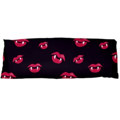 Pattern Of Vampire Mouths And Fangs Body Pillow Case Dakimakura (two Sides) by CreaturesStore