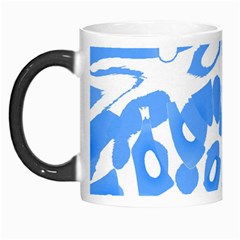 Blue Summer Design Morph Mugs by Valentinaart