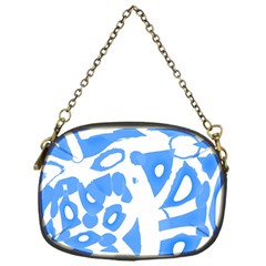 Blue Summer Design Chain Purses (one Side)  by Valentinaart