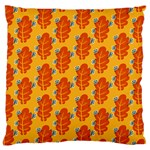 Bugs Eat Autumn Leaf Pattern Standard Flano Cushion Case (One Side) Front