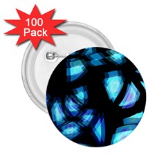 Blue Light 2 25  Buttons (100 Pack)  by Valentinaart