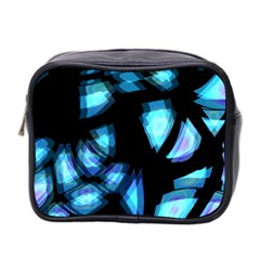 Blue Light Mini Toiletries Bag 2-side by Valentinaart