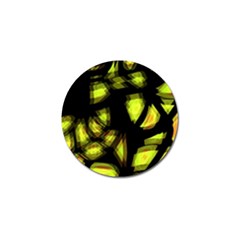 Yellow Light Golf Ball Marker (4 Pack) by Valentinaart