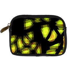 Yellow Light Digital Camera Cases by Valentinaart