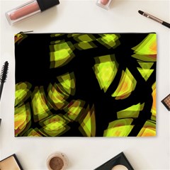 Yellow Light Cosmetic Bag (xl) by Valentinaart