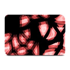 Red Light Plate Mats by Valentinaart