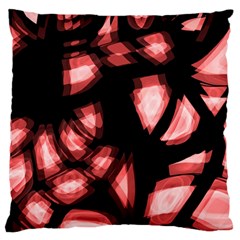 Red Light Large Flano Cushion Case (two Sides) by Valentinaart