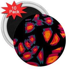 Hot, hot, hot 3  Magnets (10 pack) 