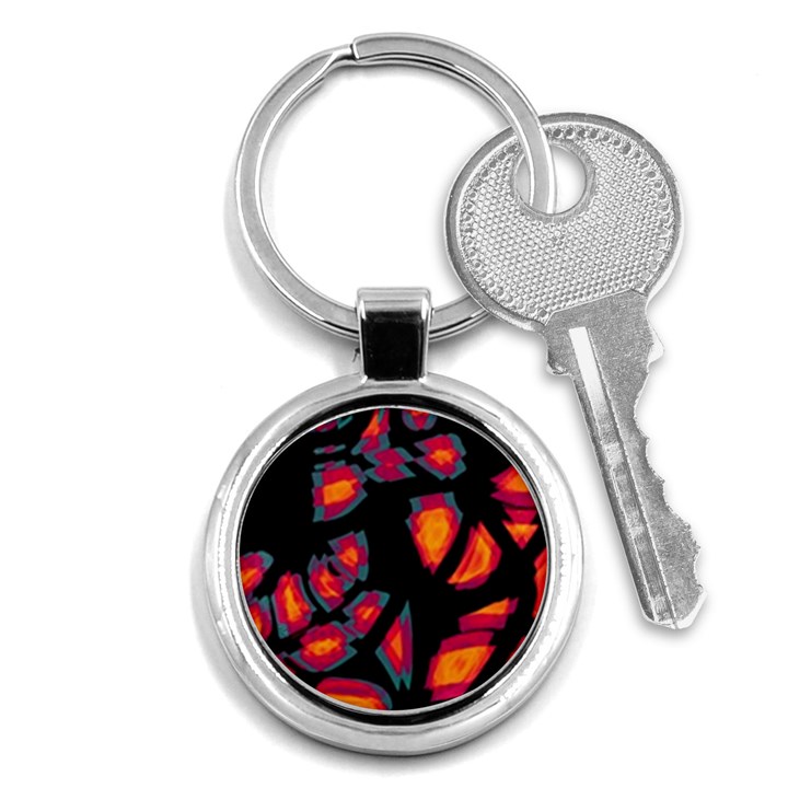 Hot, hot, hot Key Chains (Round) 