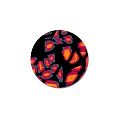 Hot, Hot, Hot Golf Ball Marker by Valentinaart