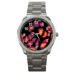 Hot, Hot, Hot Sport Metal Watch by Valentinaart