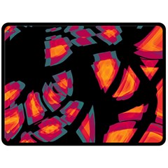 Hot, hot, hot Fleece Blanket (Large) 