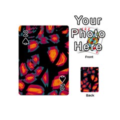 Hot, Hot, Hot Playing Cards 54 (mini)  by Valentinaart