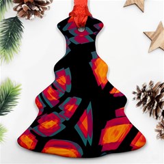 Hot, Hot, Hot Christmas Tree Ornament (2 Sides) by Valentinaart