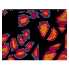 Hot, Hot, Hot Cosmetic Bag (xxxl)  by Valentinaart