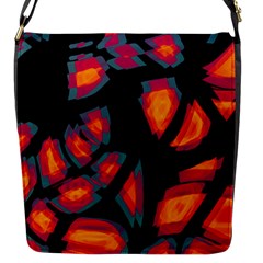 Hot, Hot, Hot Flap Messenger Bag (s) by Valentinaart