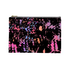 Put Some Colors    Cosmetic Bag (large)  by Valentinaart