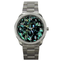 Colorful Magic Sport Metal Watch by Valentinaart