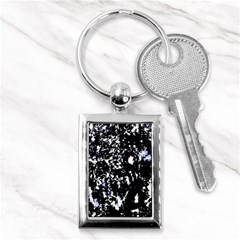 Little bit of blue Key Chains (Rectangle) 