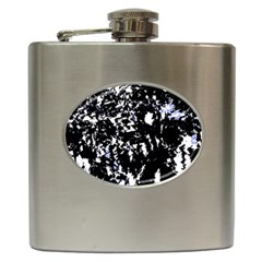 Little bit of blue Hip Flask (6 oz)