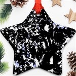 Little bit of blue Star Ornament (Two Sides)  Front