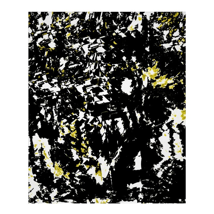 Little bit of yellow Shower Curtain 60  x 72  (Medium) 