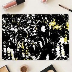 Little Bit Of Yellow Cosmetic Bag (xxl)  by Valentinaart