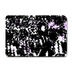 Little Bit Of Purple Small Doormat  by Valentinaart