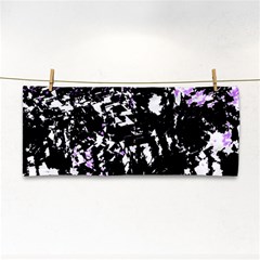 Little Bit Of Purple Hand Towel by Valentinaart