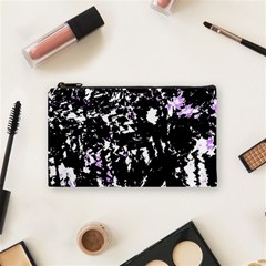 Little Bit Of Purple Cosmetic Bag (small)  by Valentinaart