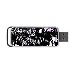 Little Bit Of Purple Portable Usb Flash (two Sides) by Valentinaart