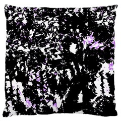 Little Bit Of Purple Large Flano Cushion Case (one Side) by Valentinaart