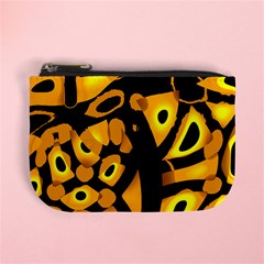 Yellow Design Mini Coin Purses by Valentinaart