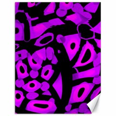 Purple Design Canvas 18  X 24   by Valentinaart