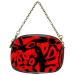 Red design Chain Purses (One Side)  Front